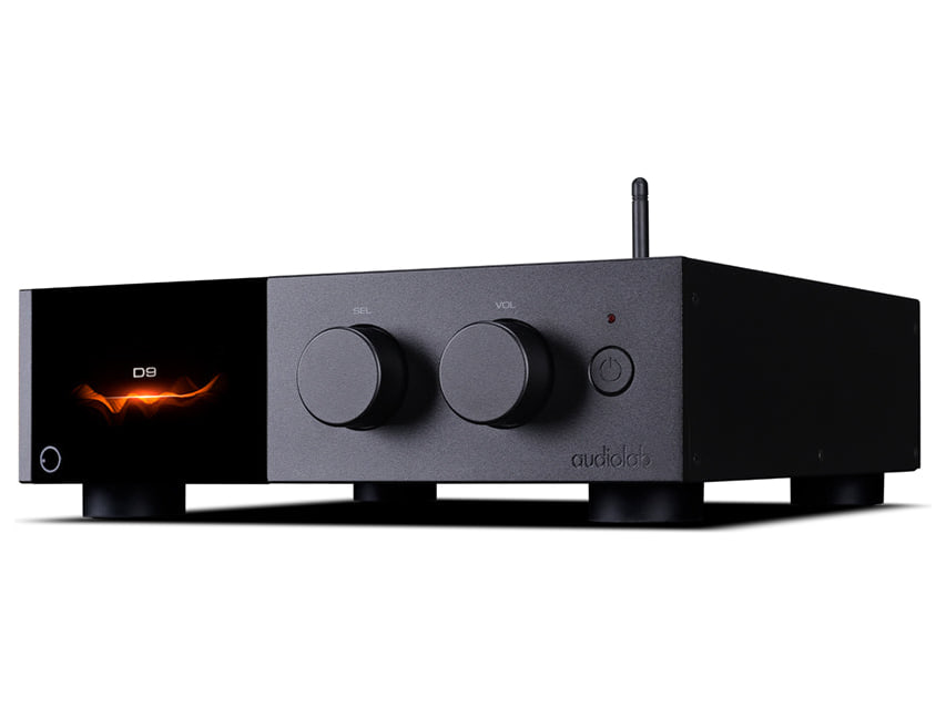 Audiolab D9, Nero, vista di tre quarti