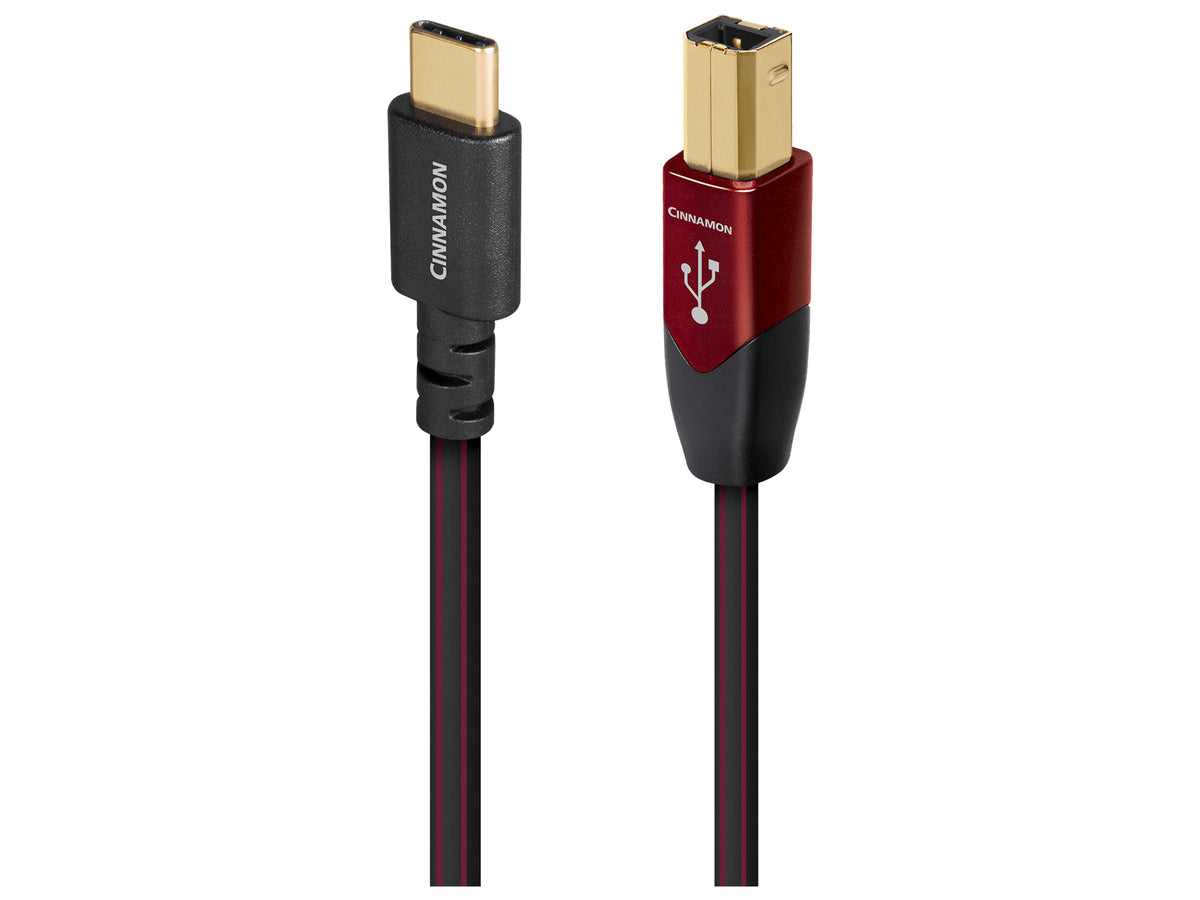 AudioQuest Cinnamon USB, USB-C > USB-B