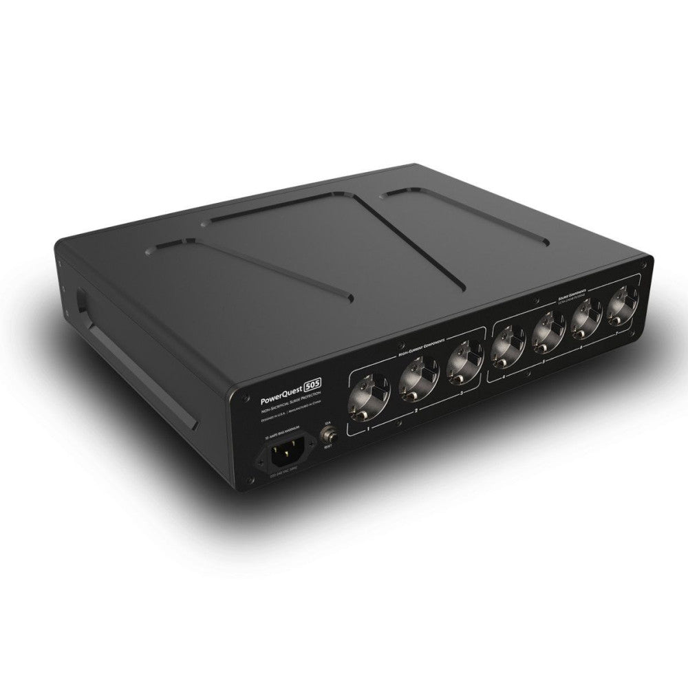 AudioQuest PowerQuest 505, vista posteriore