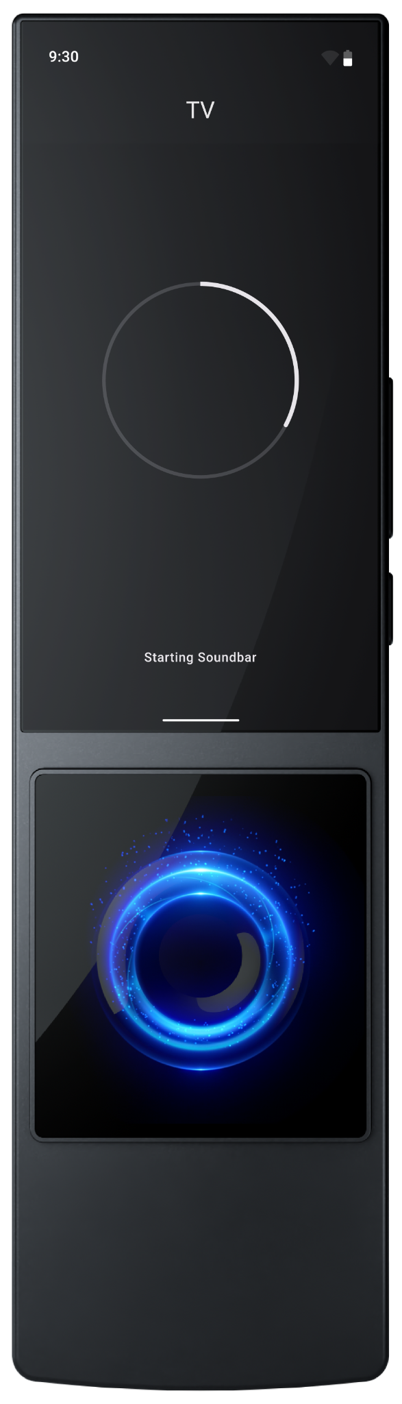 AVA Cinema Remote — Vista frontale 2