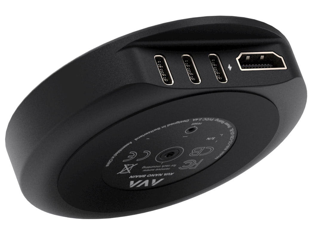 AVA Nano Brain — Vista dal basso