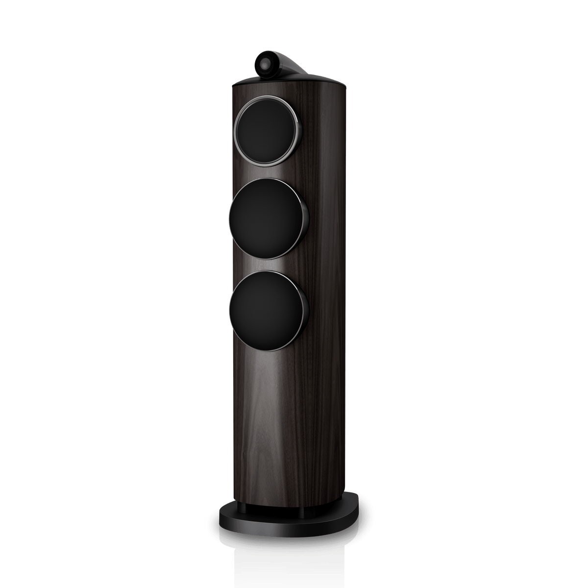 B&W 804 D5, Dark Walnut, con griglia