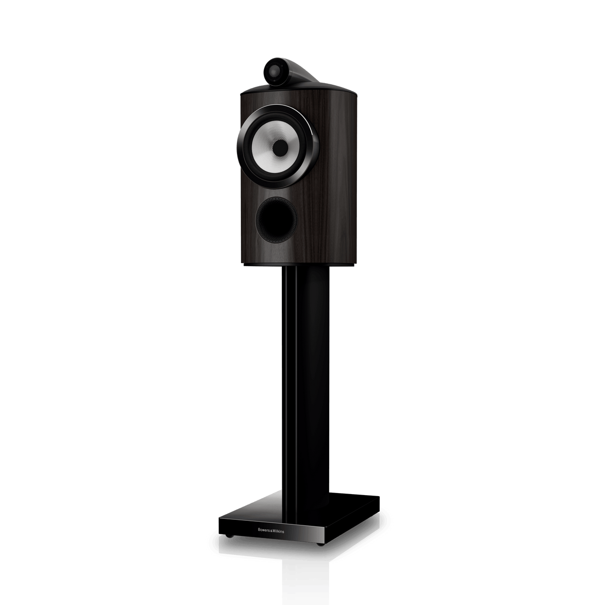 B&W 805 D5, Dark Walnut, vista di tre quarti