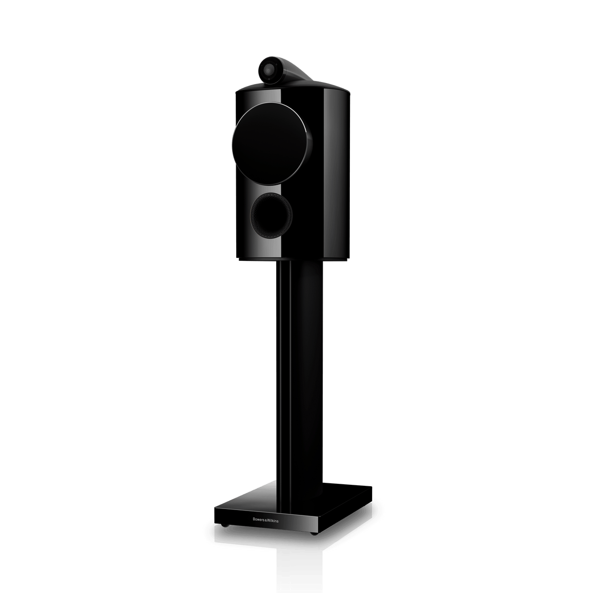 B&W 805 D5, Stealth Black, con griglia