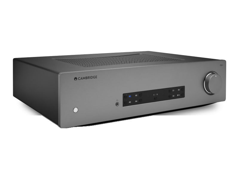 Cambridge Audio CXA81 MK II — Grigio, vista di 3/4 dall'alto