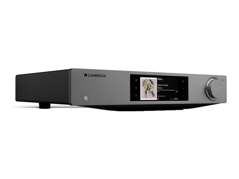 Cambridge Audio CXN100 SE — Lunar Grey, vista di 3/4