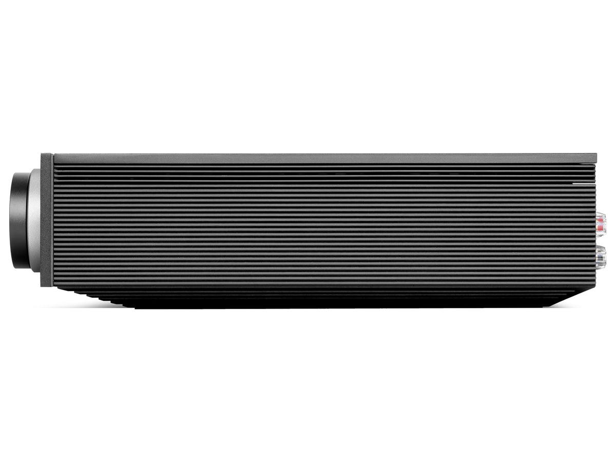 Cambridge Audio Evo 150 SE — vista laterale con il pannello nero