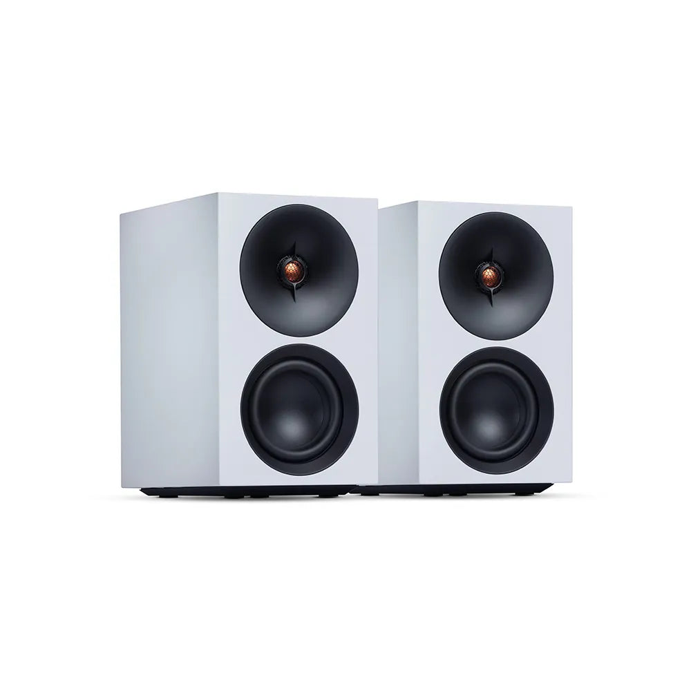 Cambridge Audio L/R Small — Bianco, vista di 3/4
