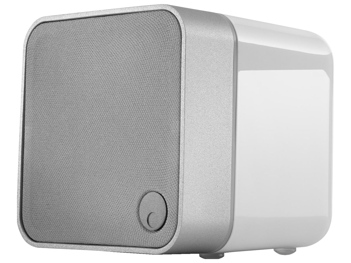 Cambridge Audio Minx Min 12 — Bianco, vista di 3/4