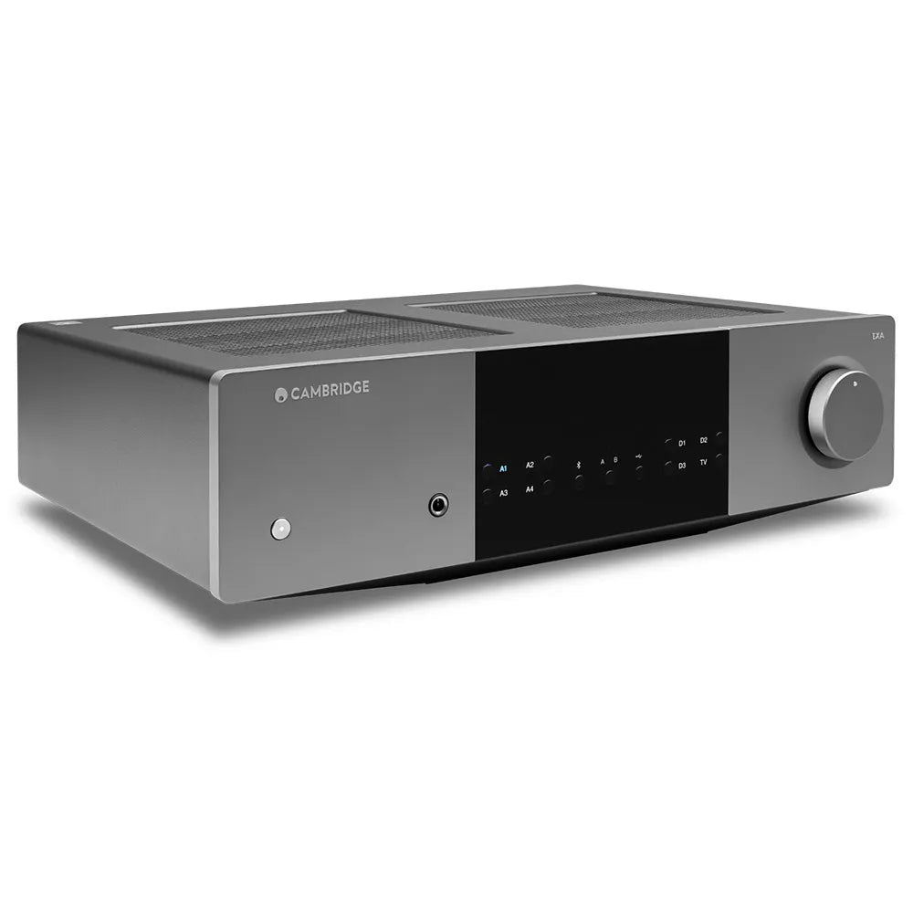 Cambridge Audio EXA100 — vista di 3/4 dall'alto