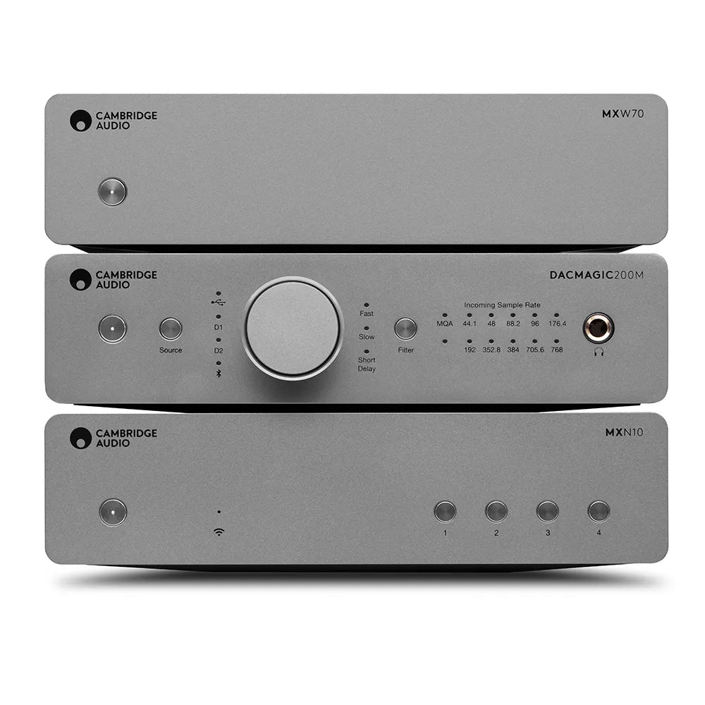 Cambridge Audio MXW70 — in pila con DacMagic 200M e MXN10 (non inclusi)
