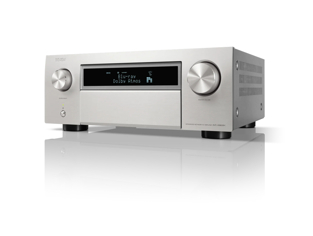 Denon AVC-X6800H — Lato destro silver