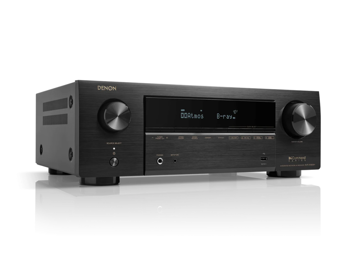 Denon AVR-X1800H DAB — Vista laterale