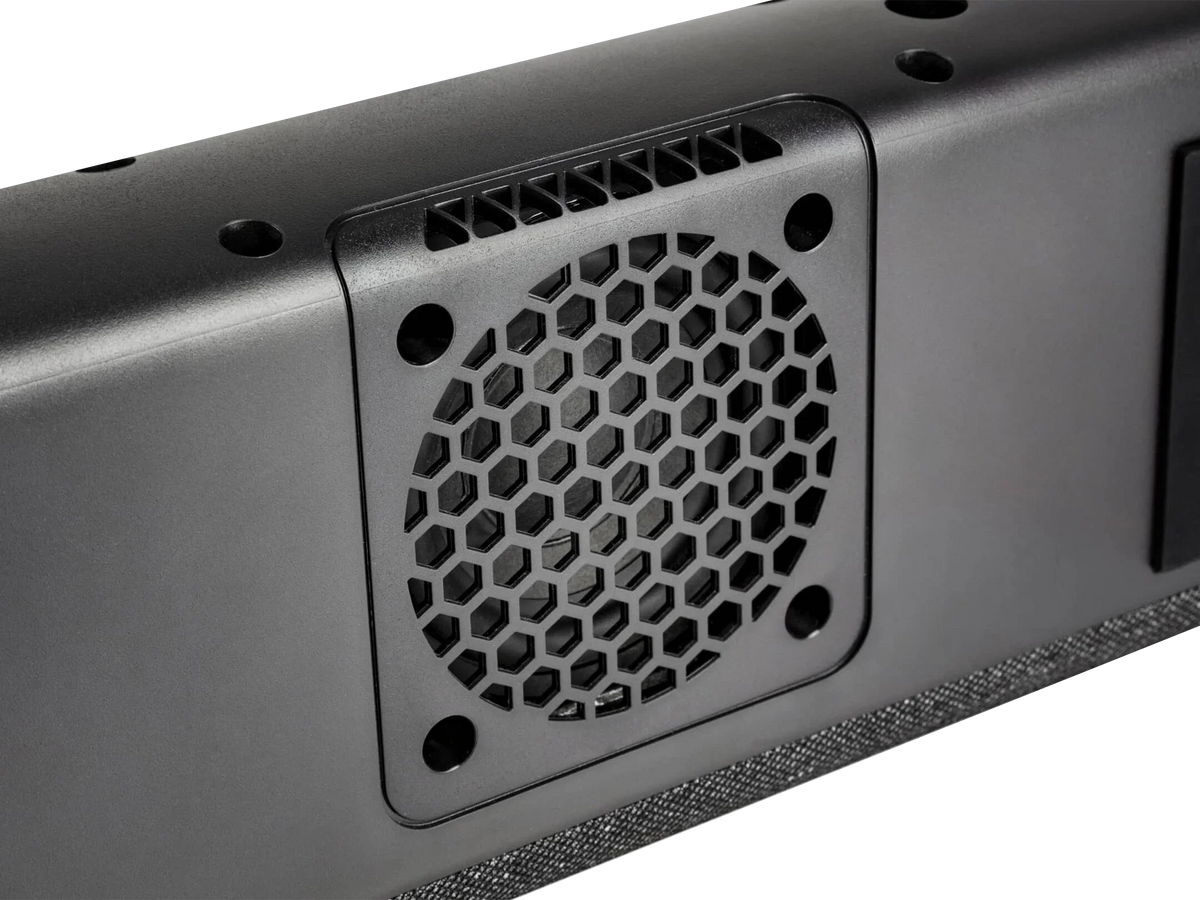 Denon DHT-S217 — dettaglio ventola di areazione inferiore