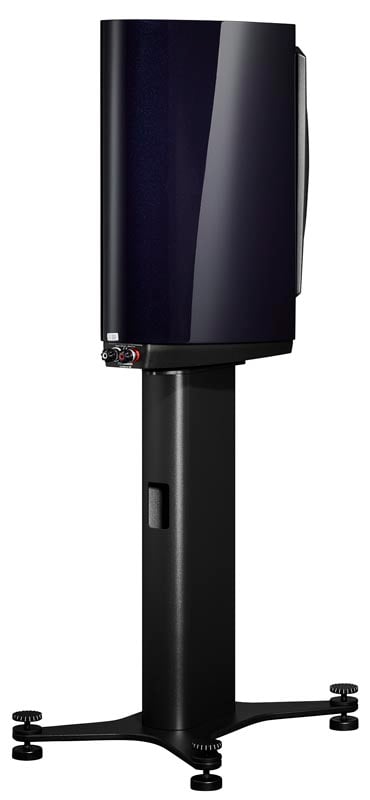 Dynaudio Confidence 20, finitura Midnight High Gloss, pannello posteriore
