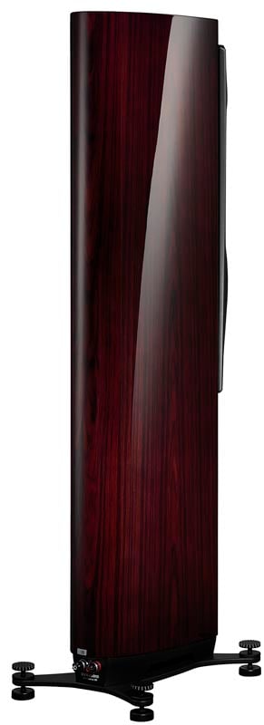 Dynaudio Confidence 30, Ruby wood, vista laterale