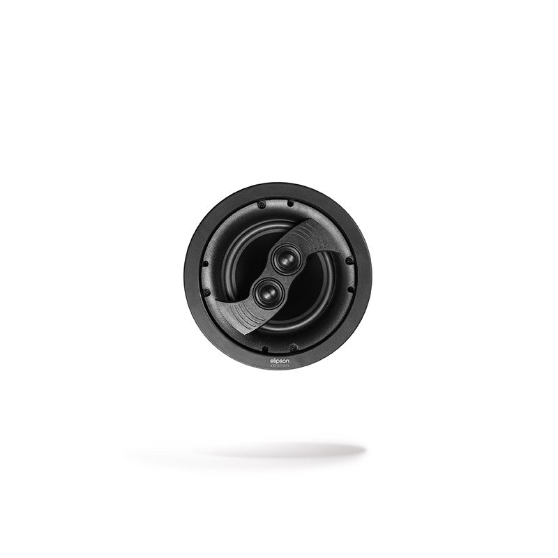 Elipson Architect IN IC6ST, vista frontale senza griglia, doppio tweeter