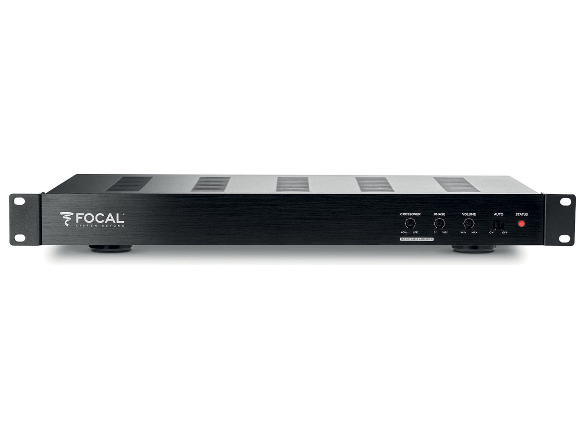 Focal 100 IWSUB 8 Amplifier, vista frontale