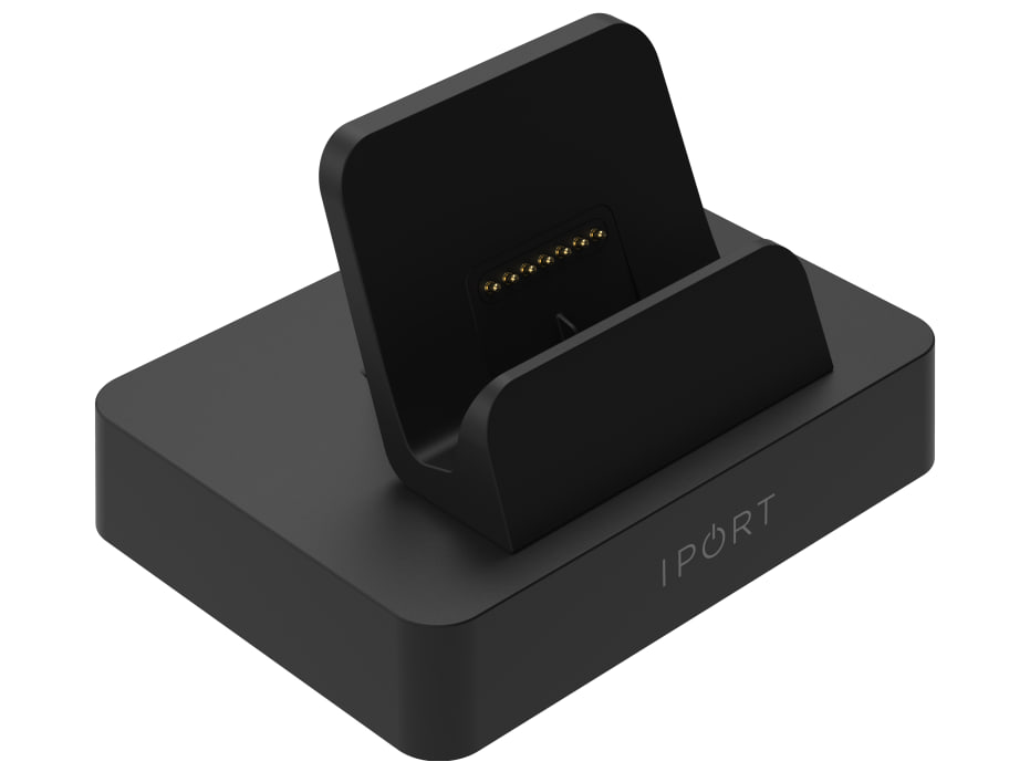 IPORT CONNECT Dock — Altra vista di tre quarti