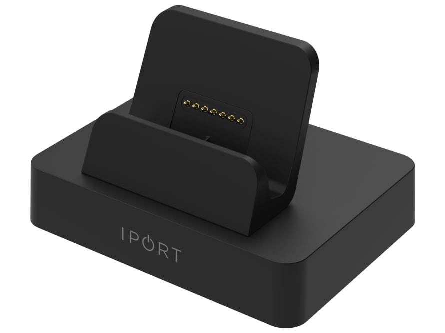 IPORT CONNECT Dock — Vista di tre quarti