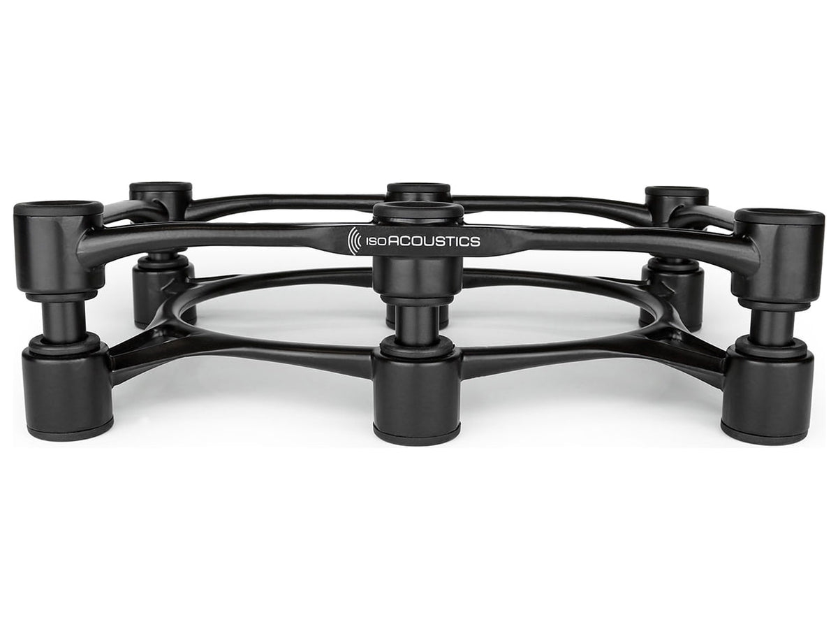IsoAcoustics Aperta — Aperta 300 nero, vista frontale