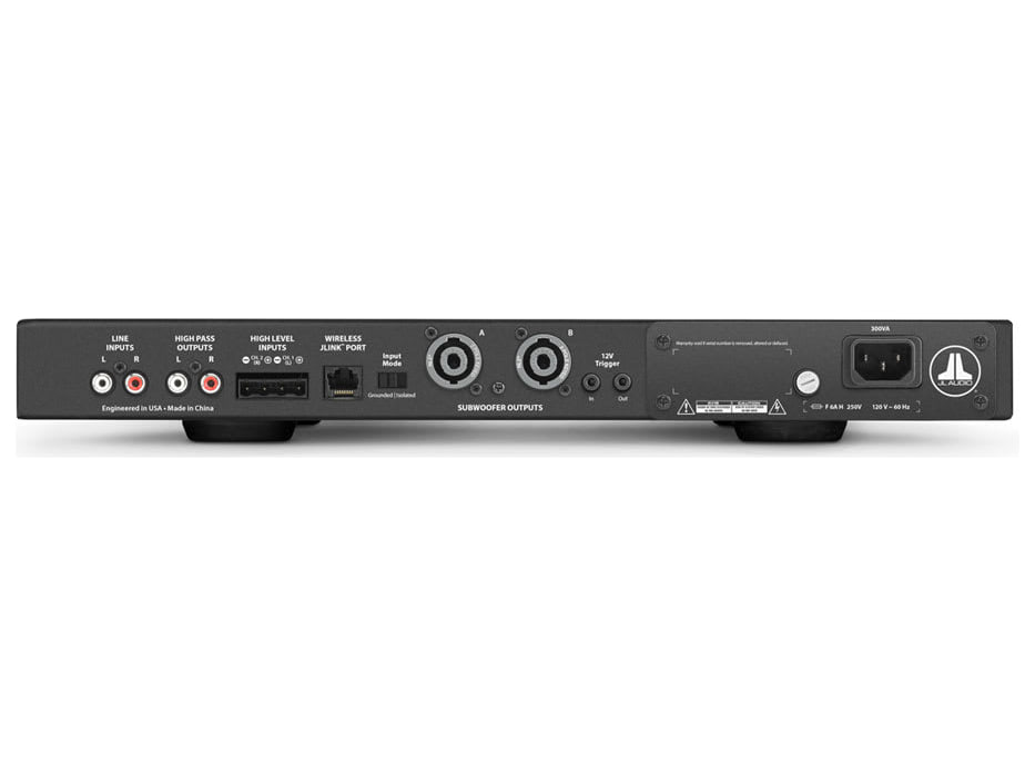JL Audio Fathom IWS-SYS-208 — Amplificatore SA-600W, vista posteriore