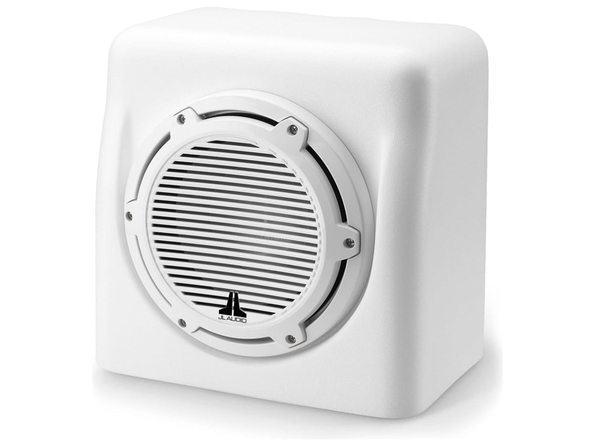 JL Audio M6-10FES — Matte White, griglia Classic