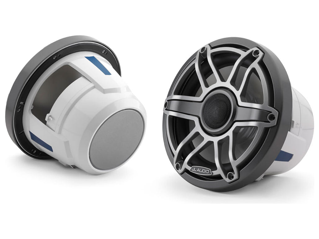 JL Audio M6-880X — Coppia, Sport Gunmetal Titanium / Senza RGB