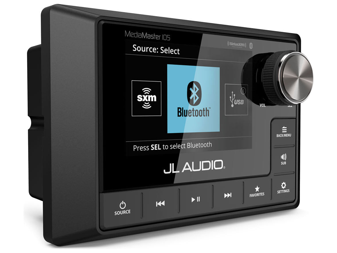 JL Audio MediaMaster MM105 — Vista di tre quarti