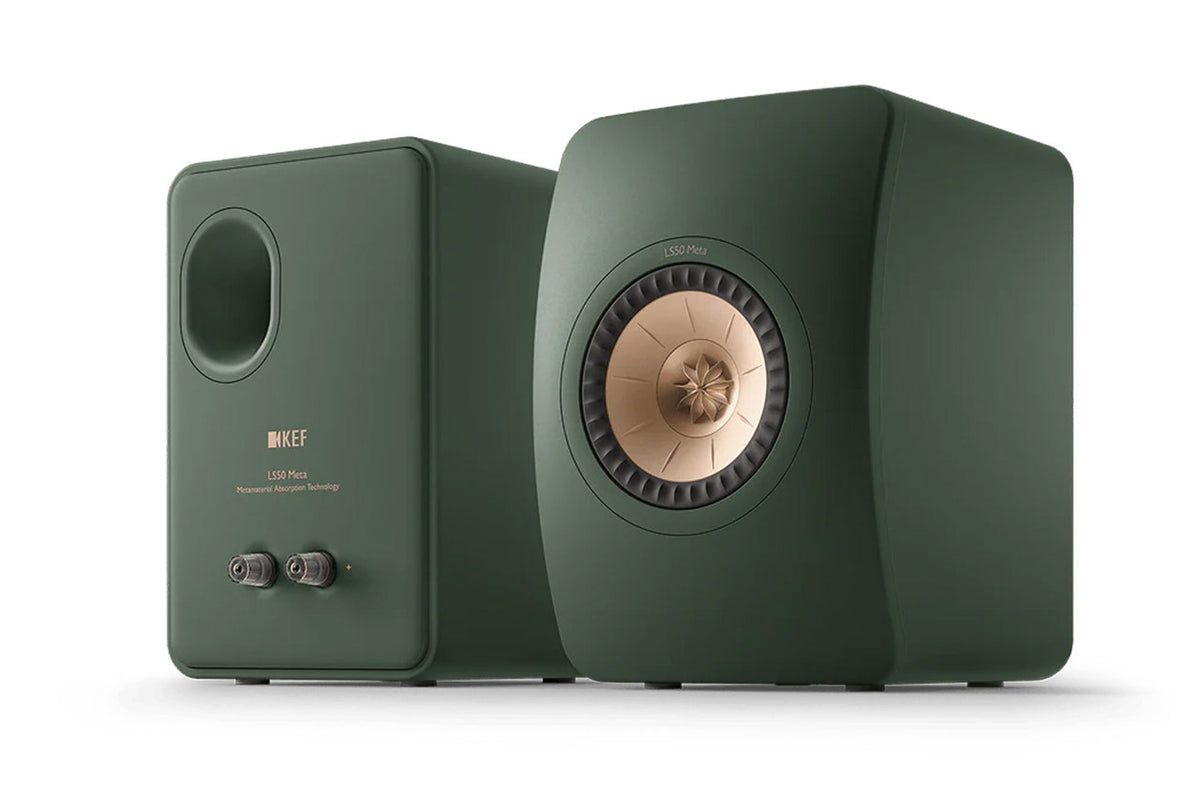 KEF LS50 Meta — moss green
