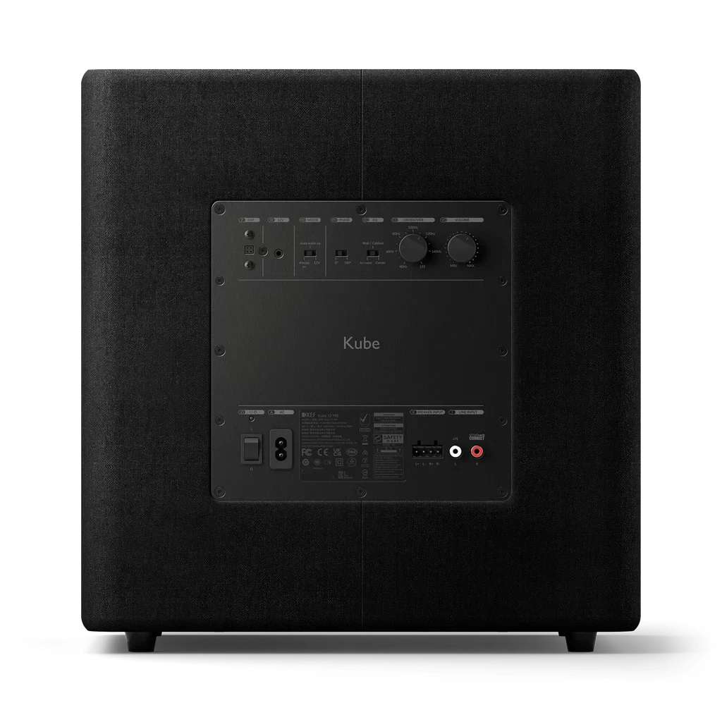 KEF Kube 12 MIE, vista posteriore