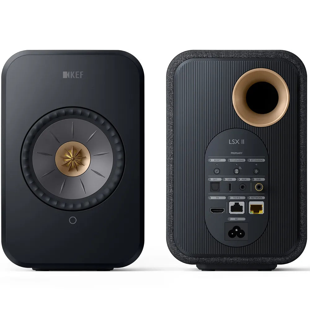 KEF LSX II, carbon black