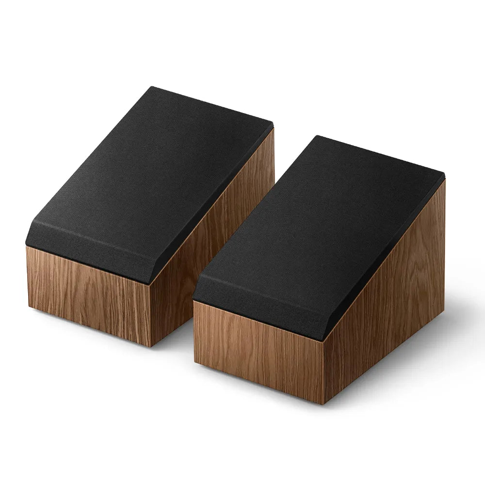 KEF R8 Meta, Vista frontale 2 Finitura Noce
