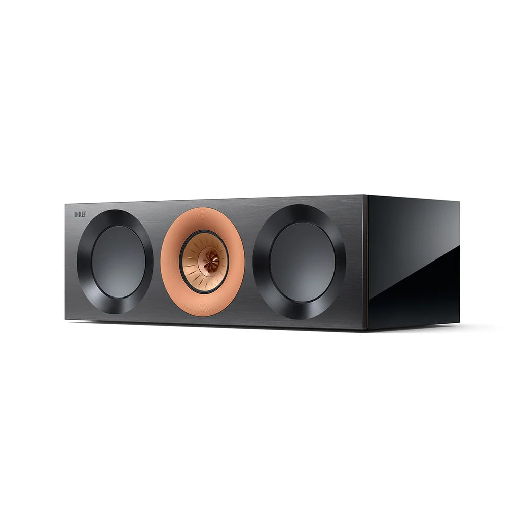 Kef Reference 2c center — nero/rame
