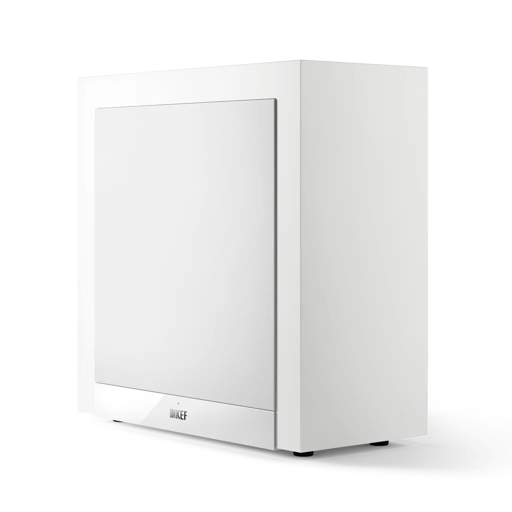 KEF T2, Bianco, vista di tre quarti