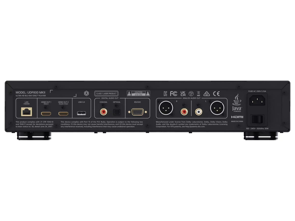 Magnetar UDP800 MKII — Vista posteriore