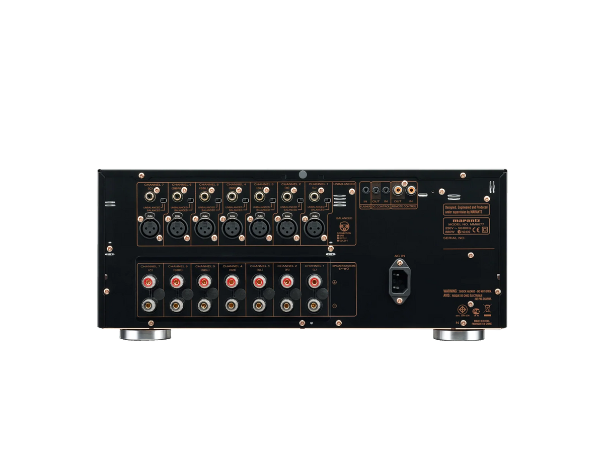 Marantz MM8077 — Vista posteriore