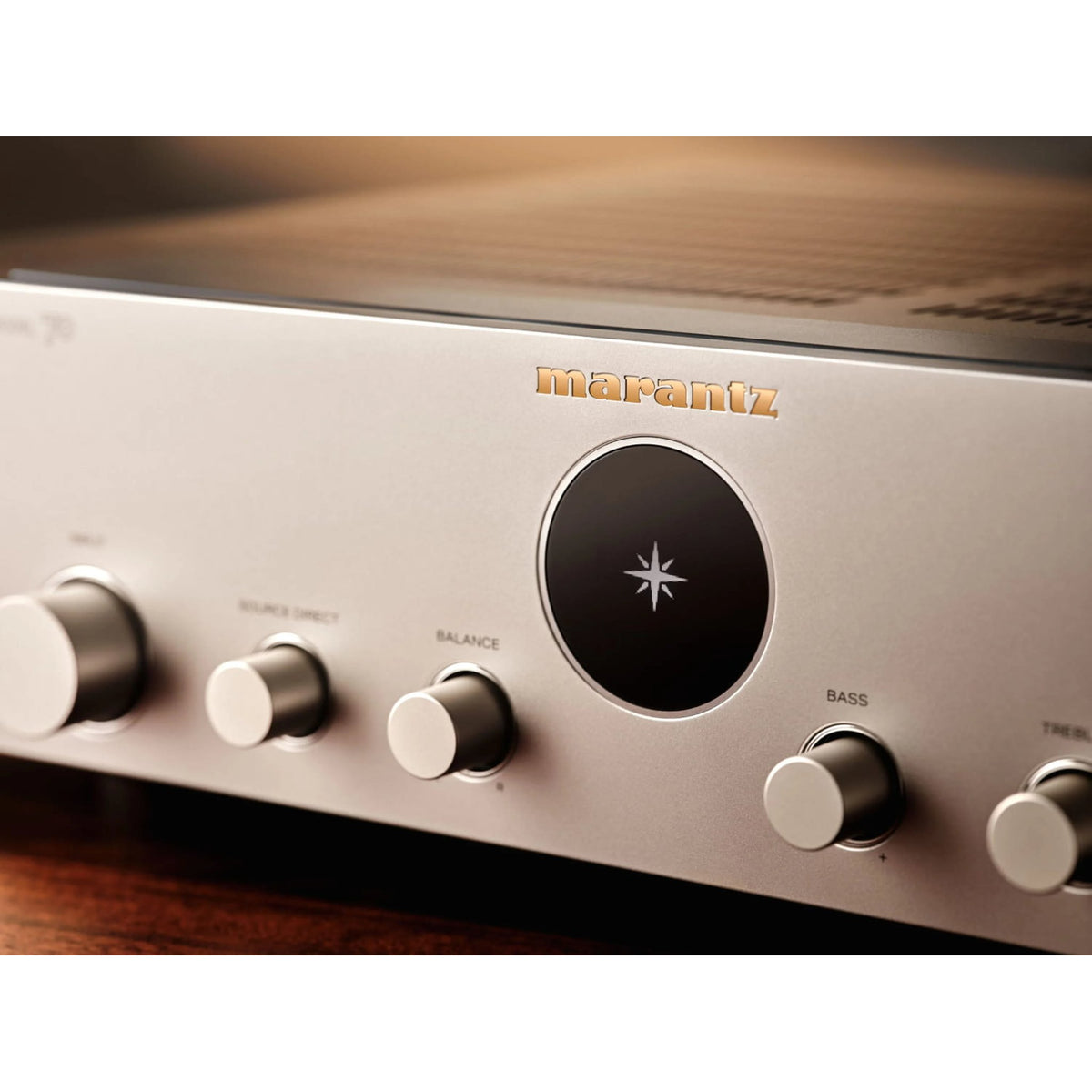 Marantz MODEL 70 — Dettaglio Finitura silver