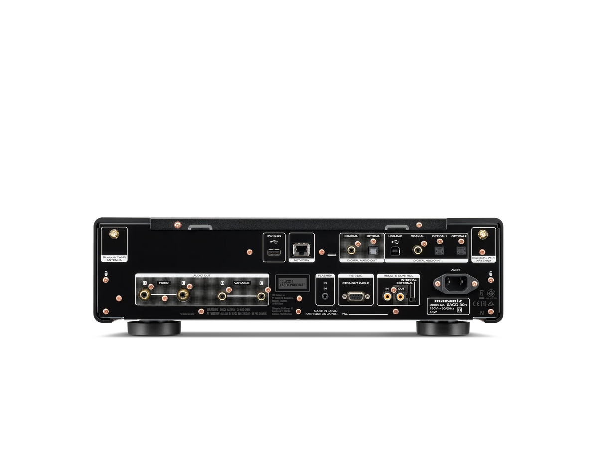 Marantz SACD 30n — Vista posteriore