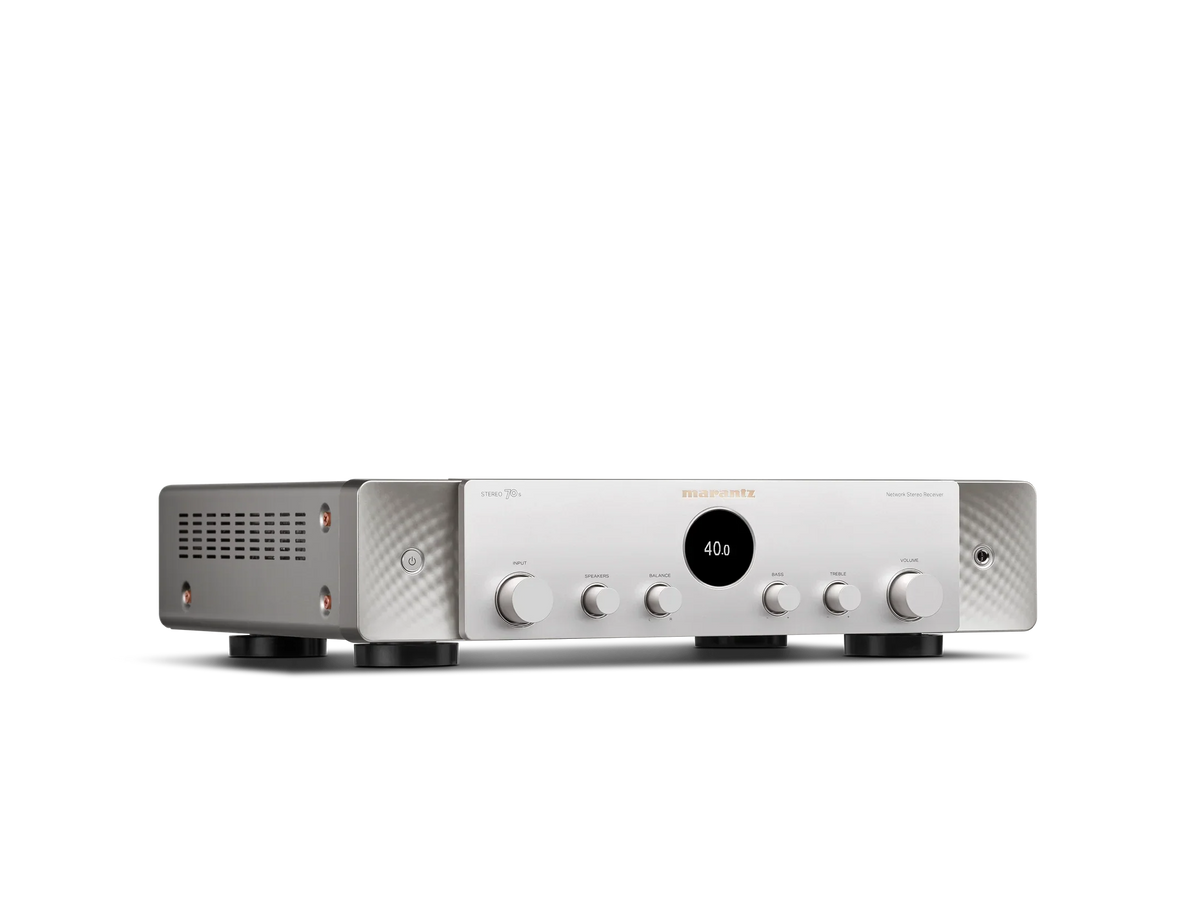 Marantz Stereo 70s, champagne, vista laterale