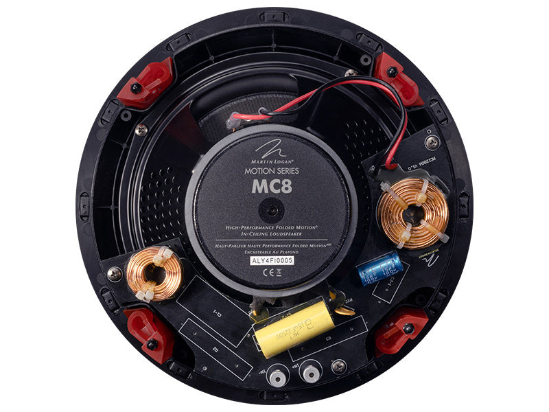 MartinLogan Motion MC8, vista posteriore
