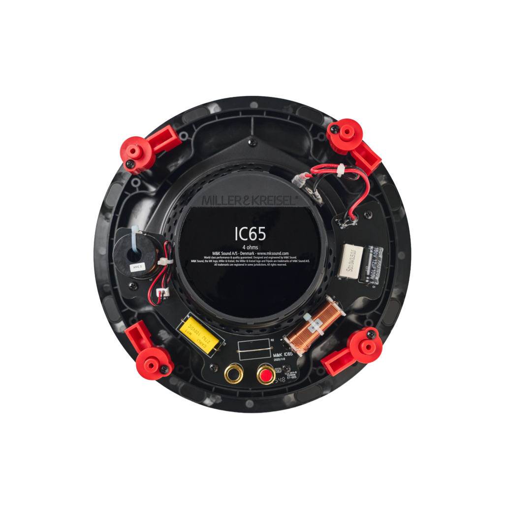 MK Sound IC65 — Vista posteriore