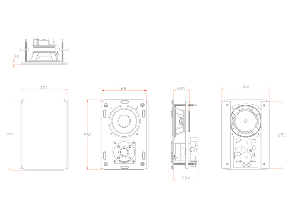 MK Sound IW85MKII — Dettaglio