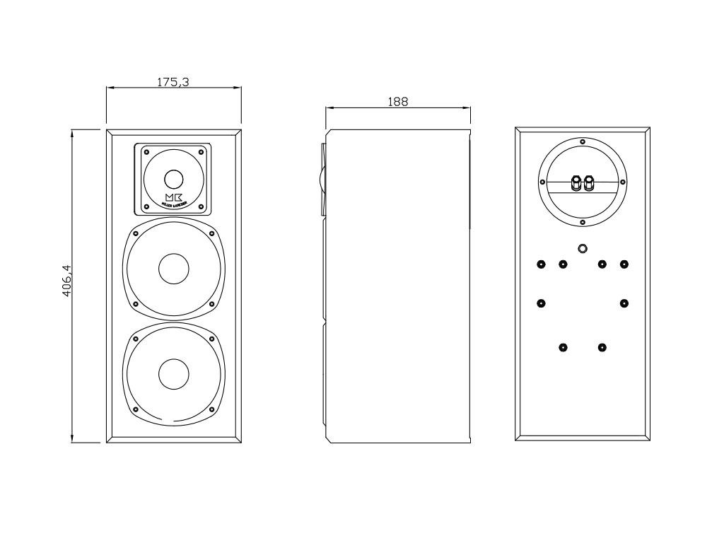 MK Sound LCR750 Speaker — Dettaglio