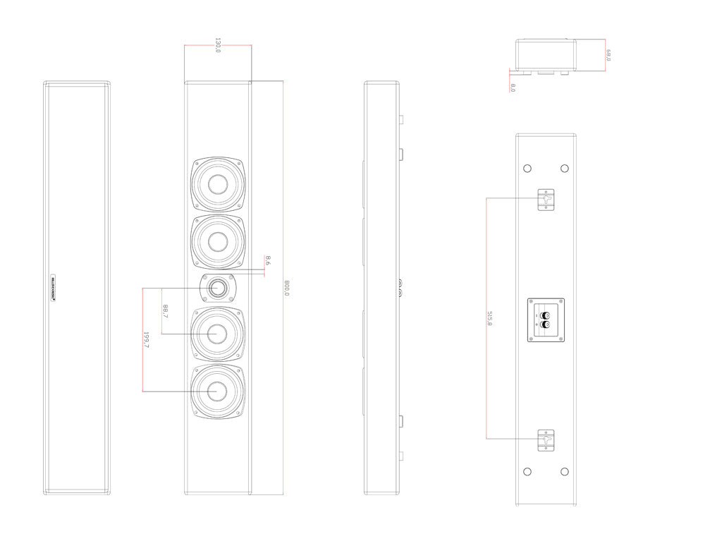 MK Sound M90 — Dettaglio