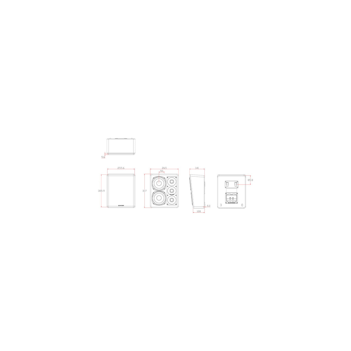 MK Sound MP150 MKII (Right/Center) — Foto ambientata