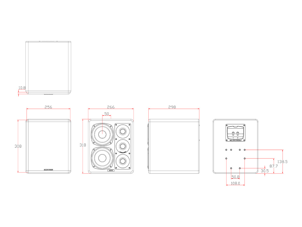 MK Sound  S150 MKII (Right/Center) — Dettaglio