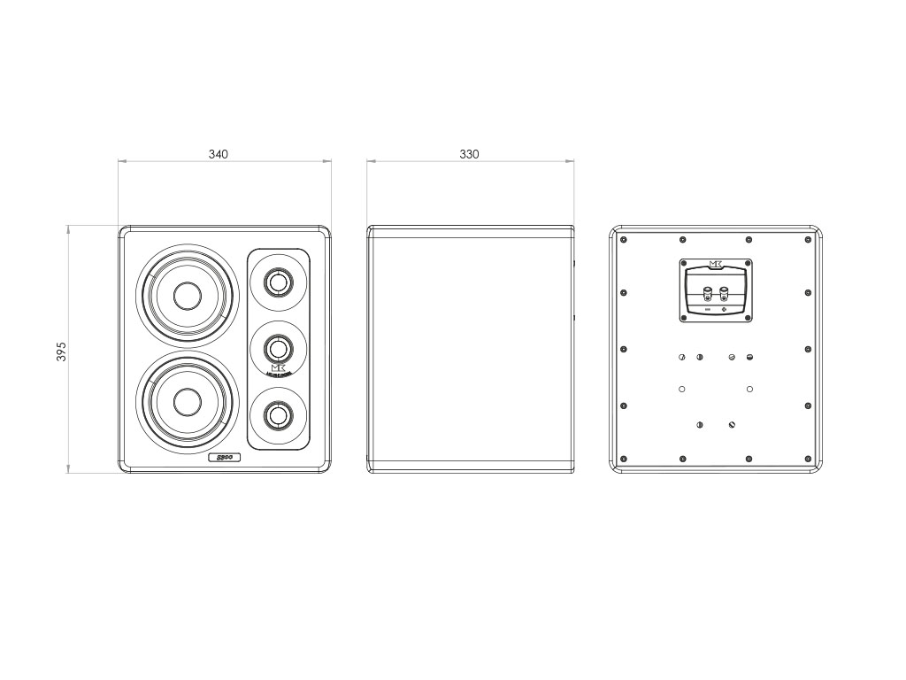 MK Sound S300 (Right/Center) — Dettaglio