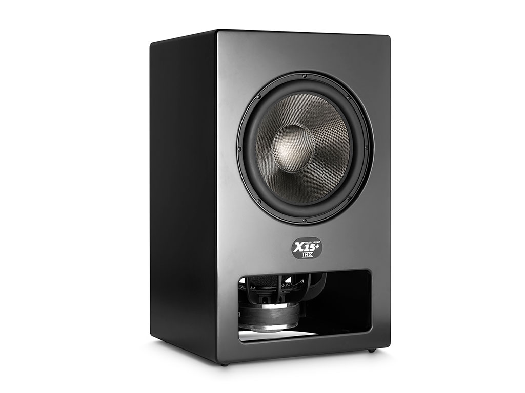 MK Sound SUB X15+ — Vista laterale