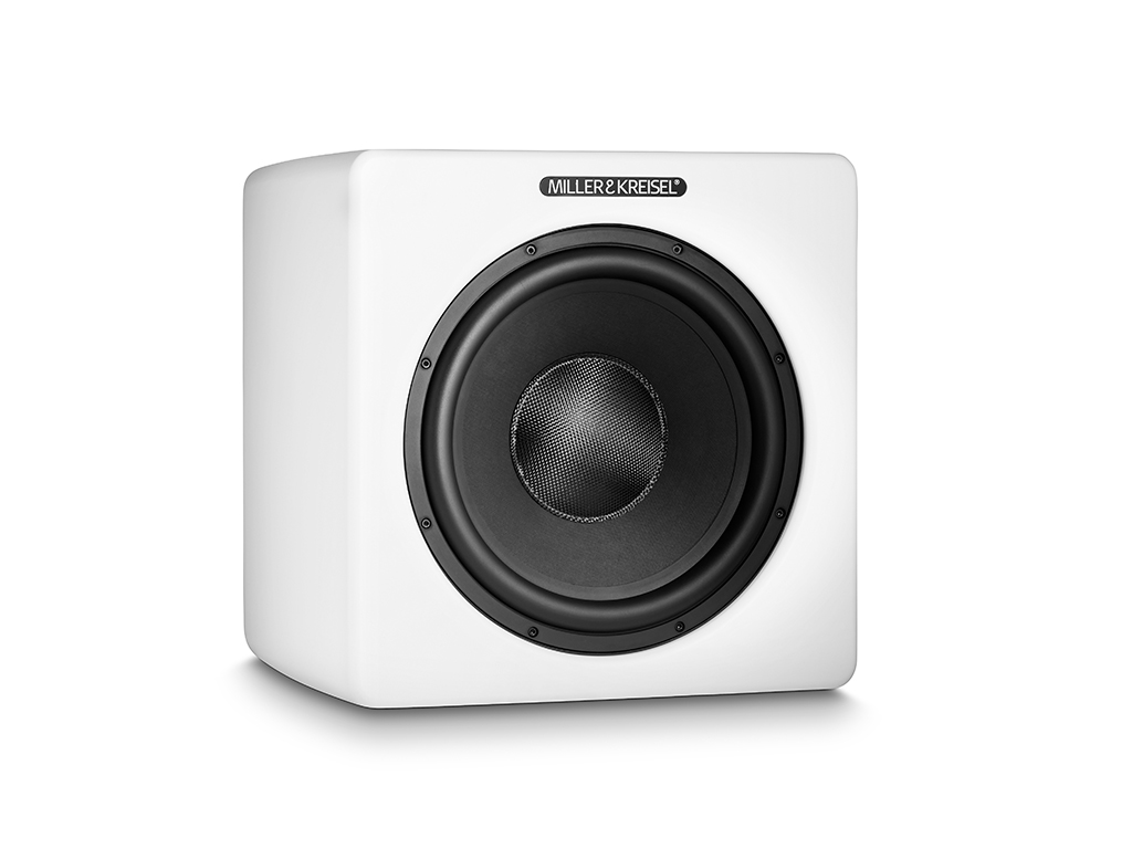 MK Sound V12+ — Vista laterale